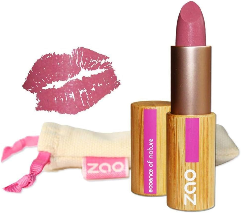 Zao Organic Makeup Matte Lipstick Pink 461 0.18 Oz. by Zao Organic Makeup