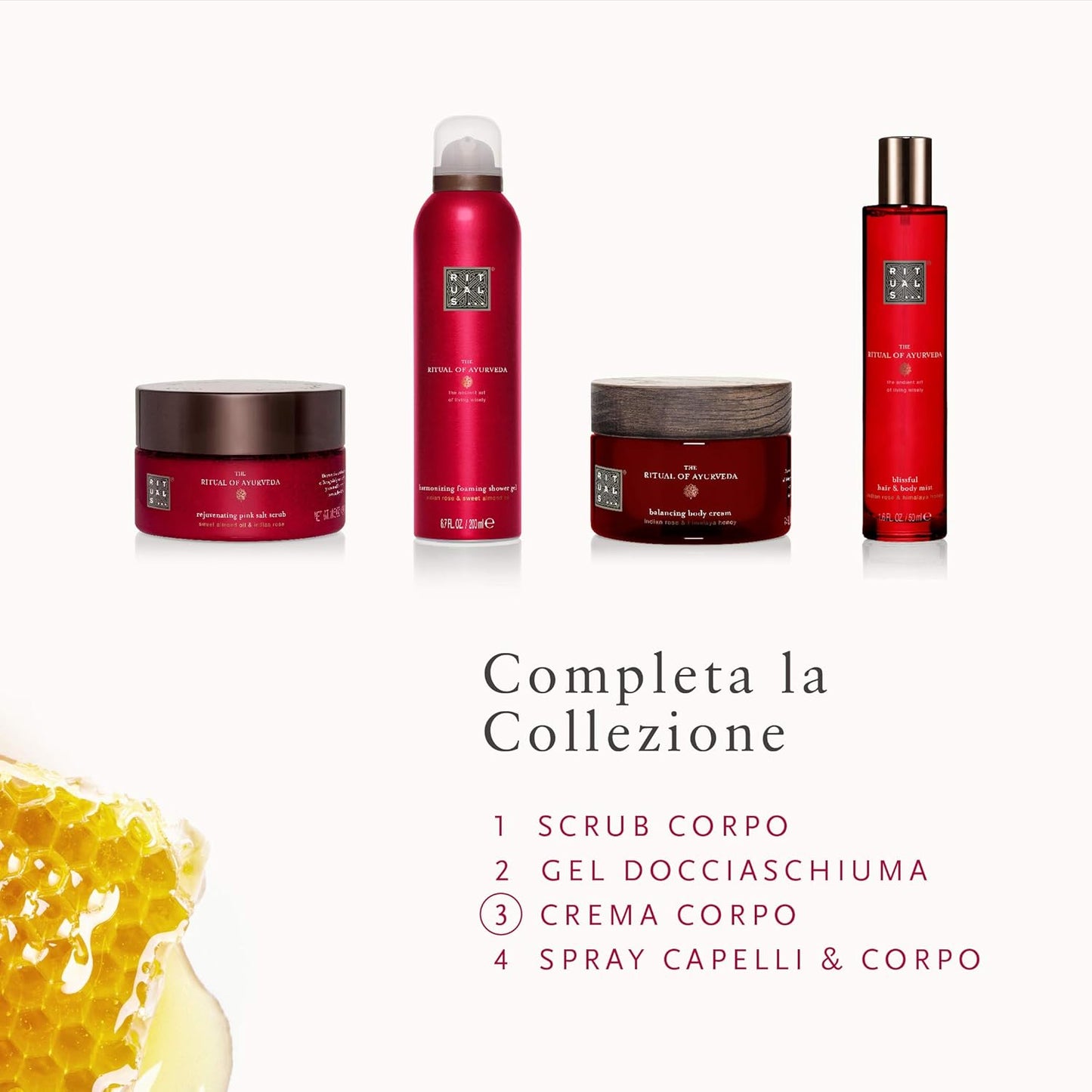 the Ritual of Ayurveda - Crema per Il Corpo, 220 Ml