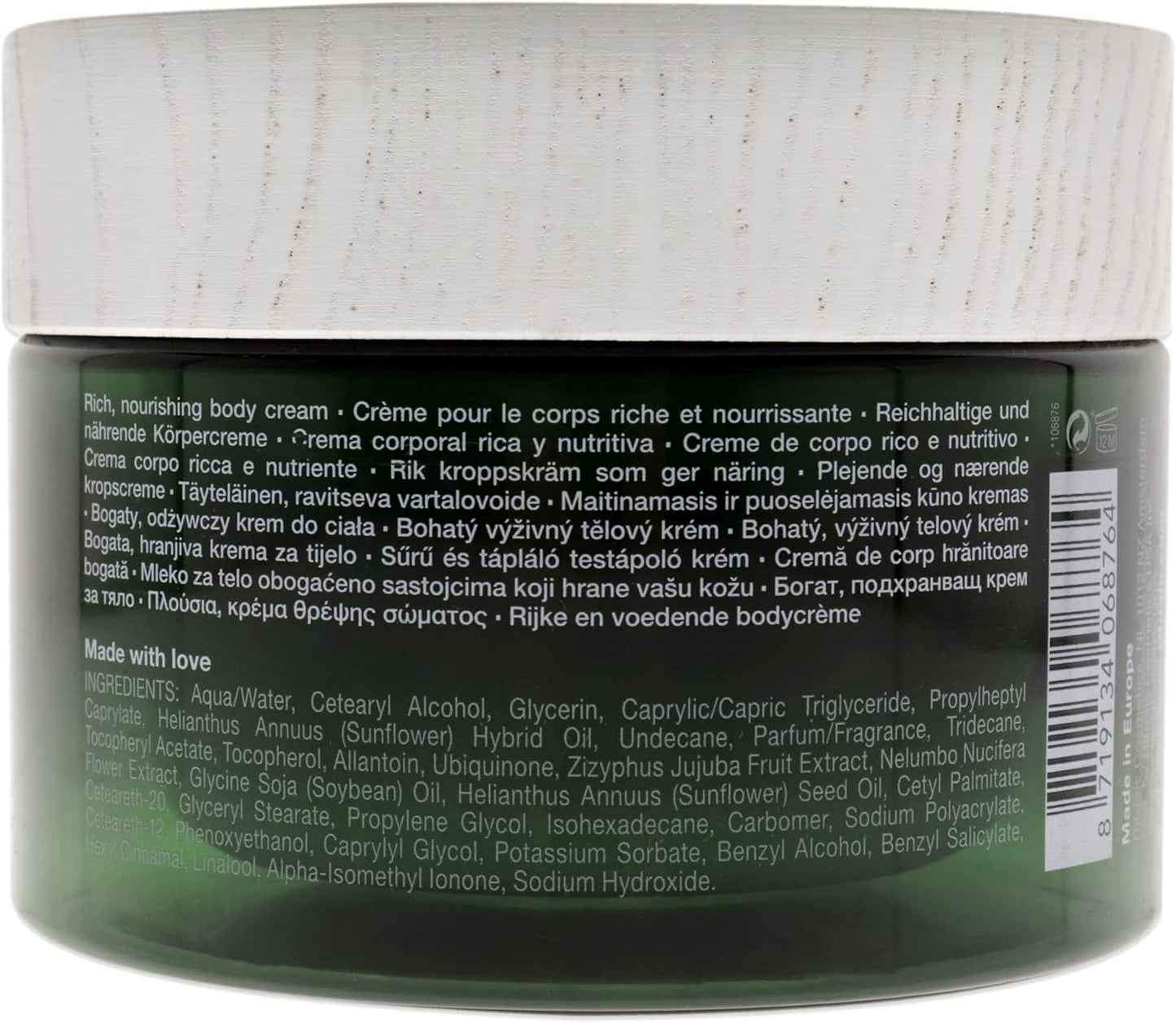 The Ritual of Jing Soothing Body Cream by for Unisex, 7,4 Oz Cream