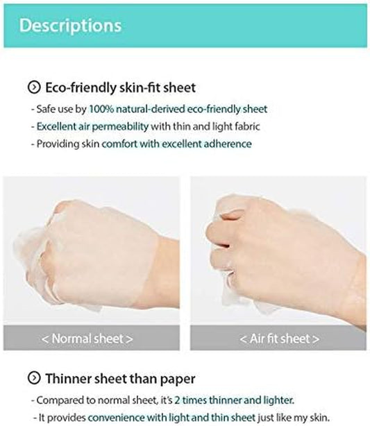 - Set Di 12 Maschere per Il Viso Ogni Tipo Di Pelle, Water Type, Cream Type E Ampoule Type