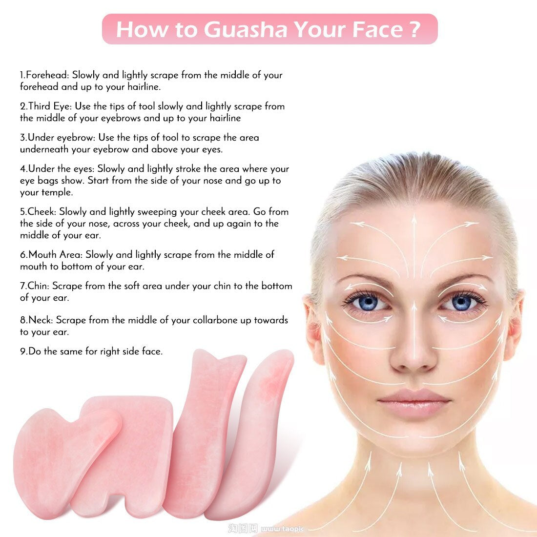 Whole Massage Gua Sha Tools