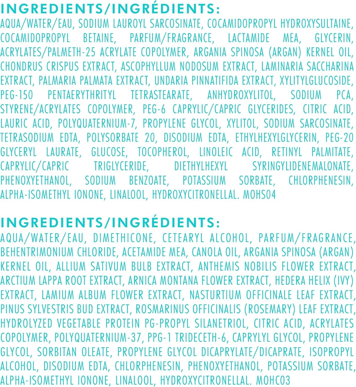 Moroccanoil Pacchetto Shampoo E Balsamo