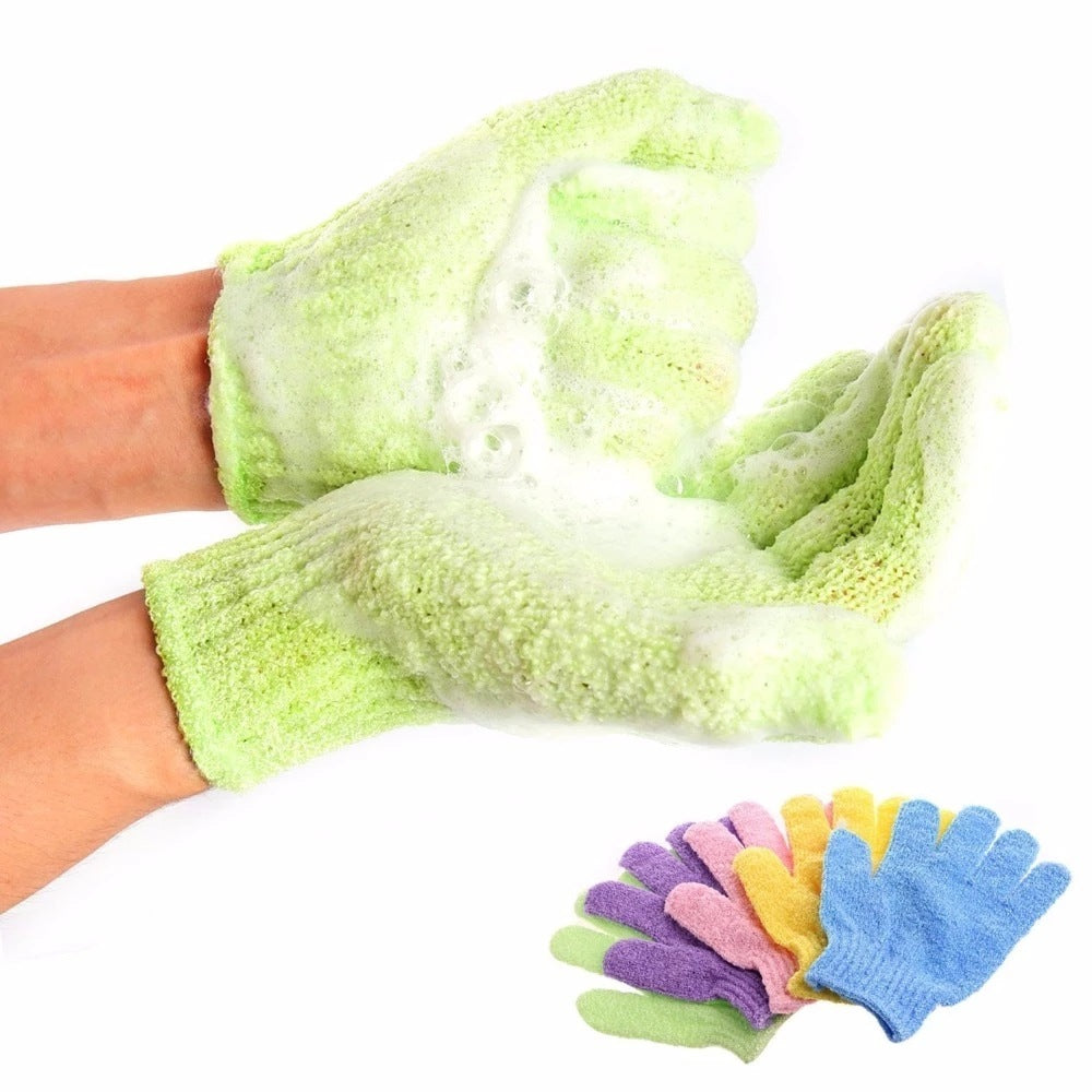 Bath Shower Gel Scrub Gloves