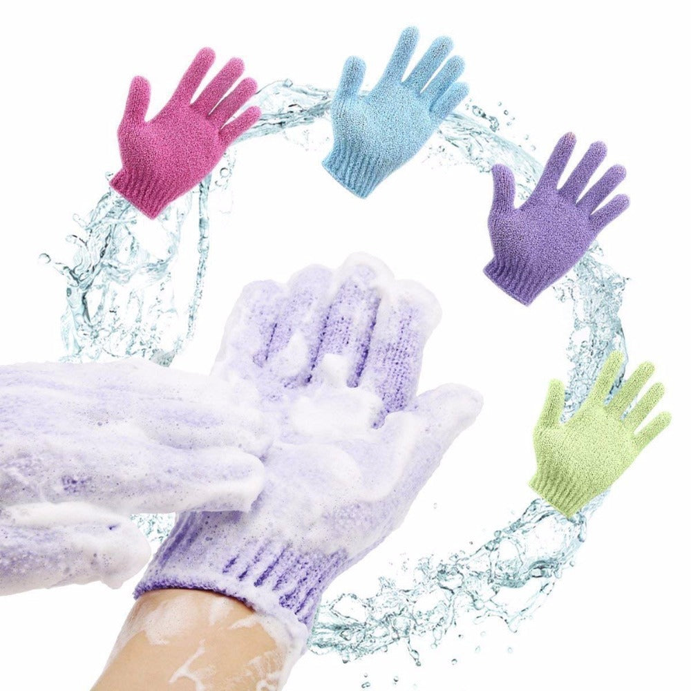 Bath Shower Gel Scrub Gloves