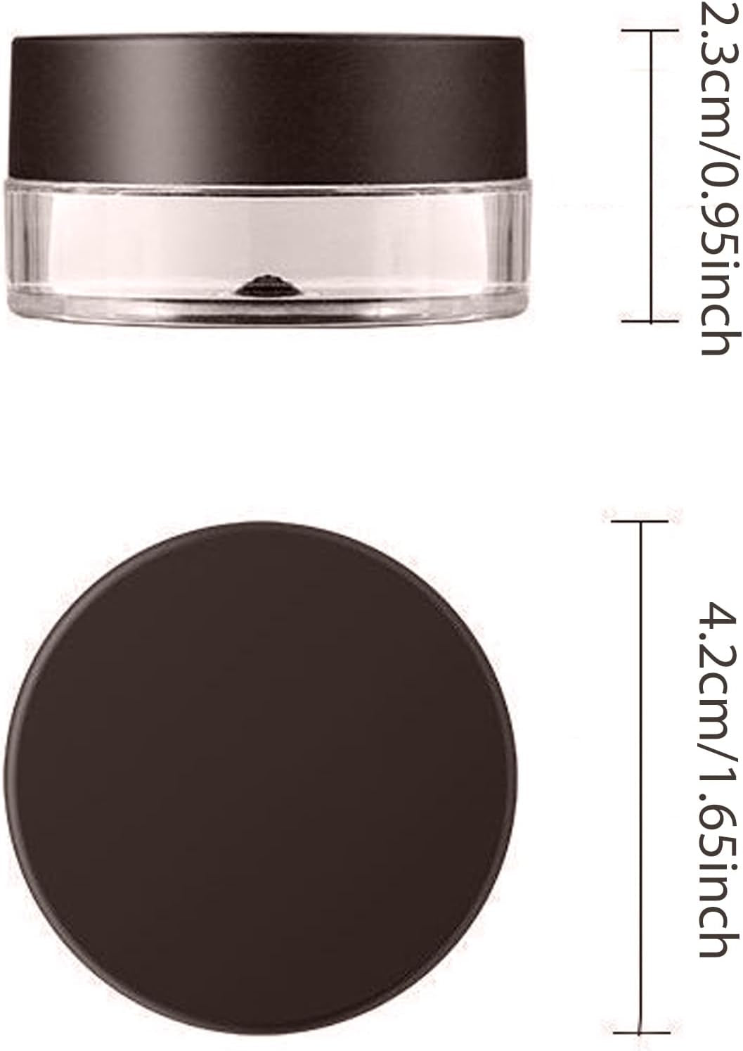 Gel Eyeliner, Gel Eyeliner in Crema a Lunga Durata Impermeabile, Pigmenti Ad Alta Intensità Trucco per Eyeliner a Prova Di Sbavature, Eyeliner Waterproof Con Pennelli Eyeliner Marrone