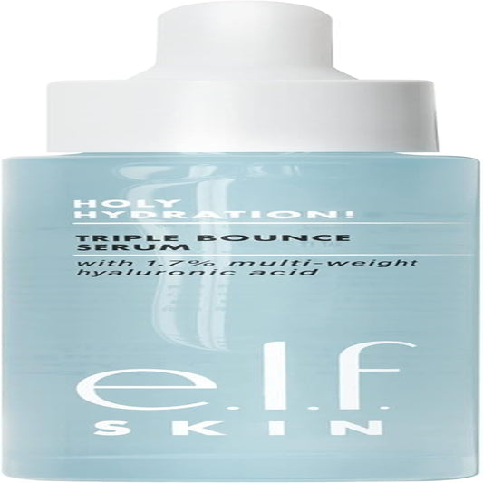 SKIN Holy Hydration! Triple Bounce Serum, Siero All’Acido Ialuronico 1,7%, per Una Pelle Elastica E Rimpolpata, Perfetto per Idratare La Pelle Secca, Prodotto Vegano E Non Testato Sugli Animali