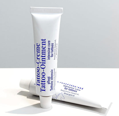 2 X Crema per Tatuaggi, 25 Ml Con Olio Di Cajeput