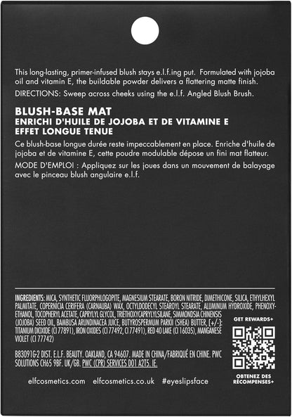 Primer-Infused Blush, Lunga Tenuta, Opaco, D’Impatto, Leggero, Facile Da Sfumare, per Contornare Le Guance, Always Cheeky, Resiste Tutto Il Giorno, 10 G