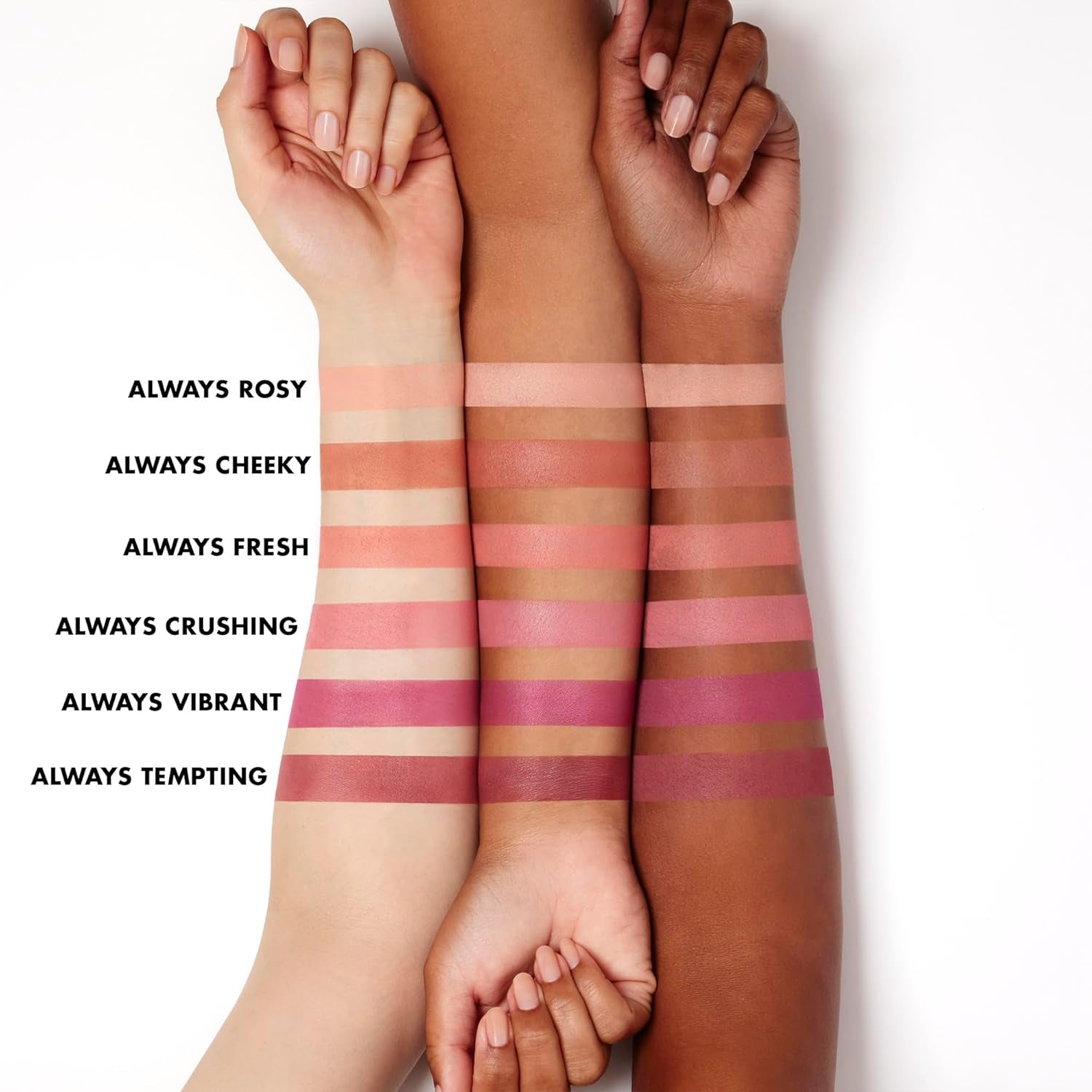 Primer-Infused Blush, Lunga Tenuta, Opaco, D’Impatto, Leggero, Facile Da Sfumare, per Contornare Le Guance, Always Cheeky, Resiste Tutto Il Giorno, 10 G