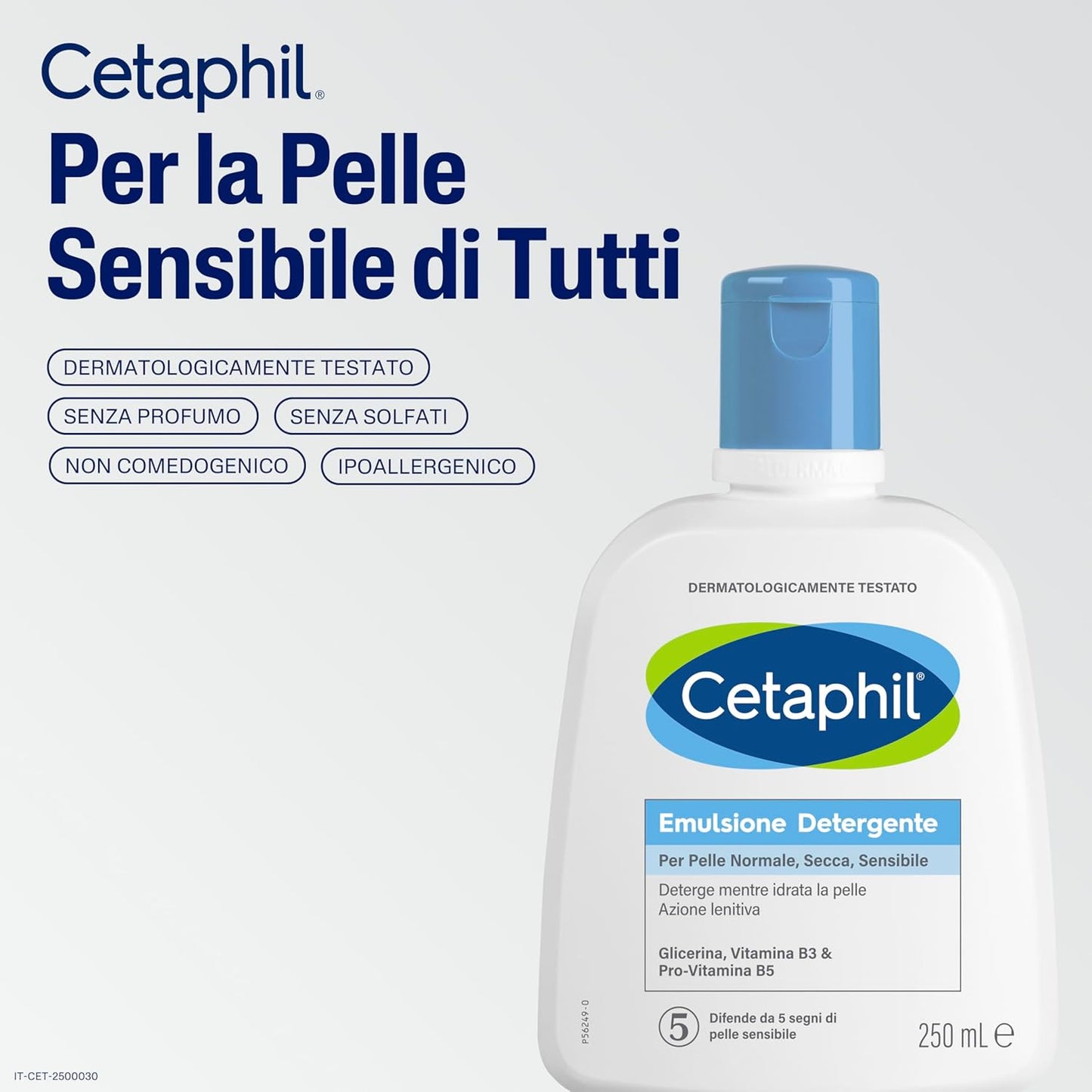 Crema Idratante Viso E Corpo, Senza Profumo, Formato 450G + Emulsione Detergente Viso E Corpo, Senza Profumo, Formato 250Ml