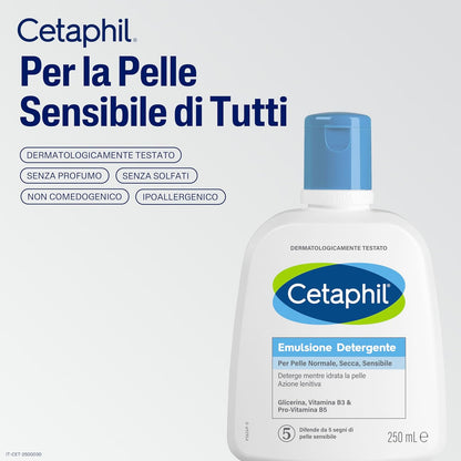 Crema Idratante Viso E Corpo, Senza Profumo, Formato 450G + Emulsione Detergente Viso E Corpo, Senza Profumo, Formato 250Ml