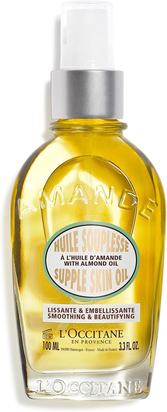 L'OCCITANE - Olio Elasticità Alla Mandorla - 100 Ml - Made in France
