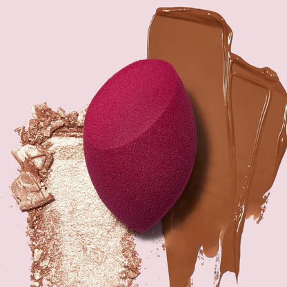 E.L.F, Spugna per Il Viso, Multi-Lato, Senza Lattice, Lati Angolati E Arrotondati, Sfuma, Contorni, Illumina, Modella, Definisce, Scolpisce, Facile Da Pulire, Facile Da Usare