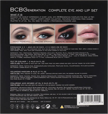 Bcbgeneration Natural Complete Eye and Lip Set - Kit 4 Pz - Bronzo