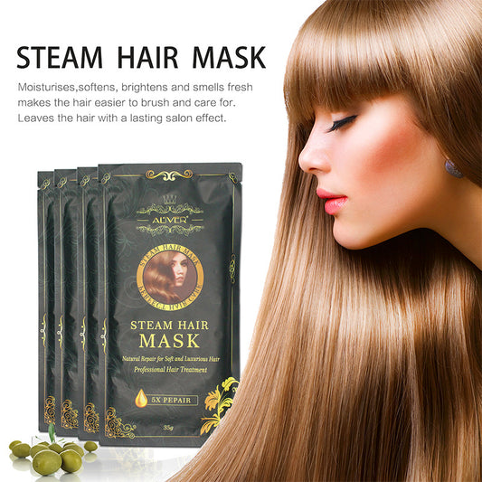 Steam Hair Mask Home Treatment