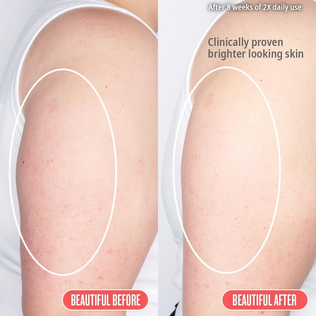 Visibilmente Schiarente E Levigante Bom Dia AHA Crema Corpo 240 Ml/8 Fl Oz.