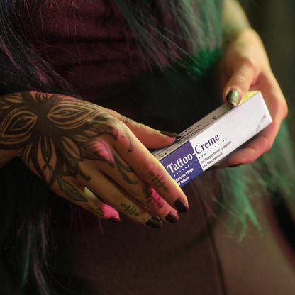 2 X Crema per Tatuaggi, 25 Ml Con Olio Di Cajeput