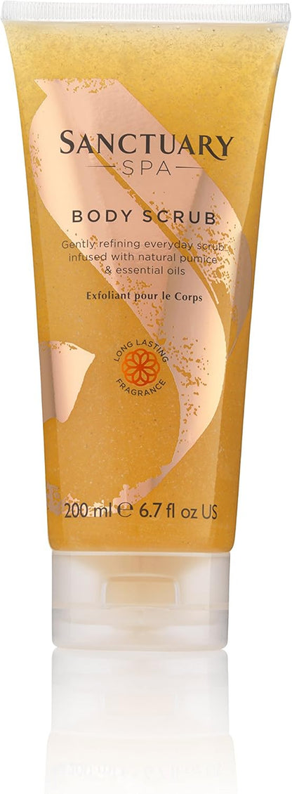 Spa Scrub Corpo Con Pomice Naturale E Oli Essenziali, Vegano E Senza Sperimentazione Su Animali, 200 Ml