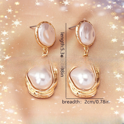 Baroque Pearl Earrings