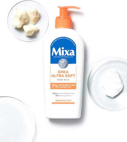 Latte Corpo Ultra Morbido Al Karité, Nutrimento Intensivo, Con Burro Di Karitè E Glicerina Vegetale, per Pelli Secche E Ruvide, 250 Ml