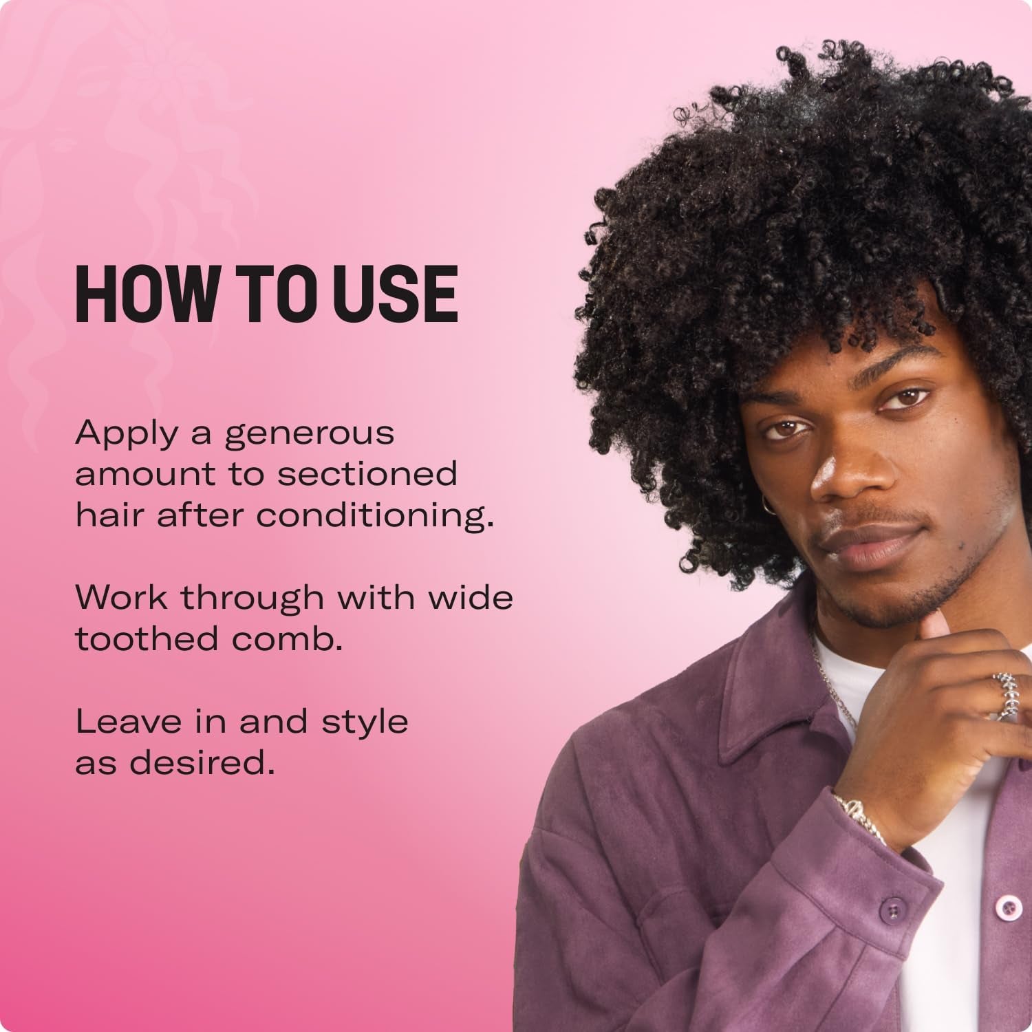 Organics Balsamo Senza Risciacquo Al Melograno E Miele per Capelli Di Tipo 4, 12 Once