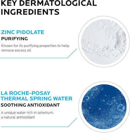 La Roche Posay Effaclar, Gel Detergente Schiumogeno, per Pelli a Tendenza Acneica, Azione Purificante, Rimuove Sebo E Impurità, Arricchito Con Acqua Termale E Zinco, 400 Ml