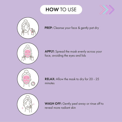 Bumper Box Gesichtsmask Geschenkset - Tenda Singola 25 Verwöhnende Peel-Off Und Mud Maschera Gesicht | Ideal Für Alle Hauttypen