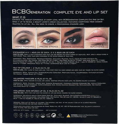 Bcbgeneration Natural Complete Eye and Lip Set - Kit 4 Pz - Bronzo