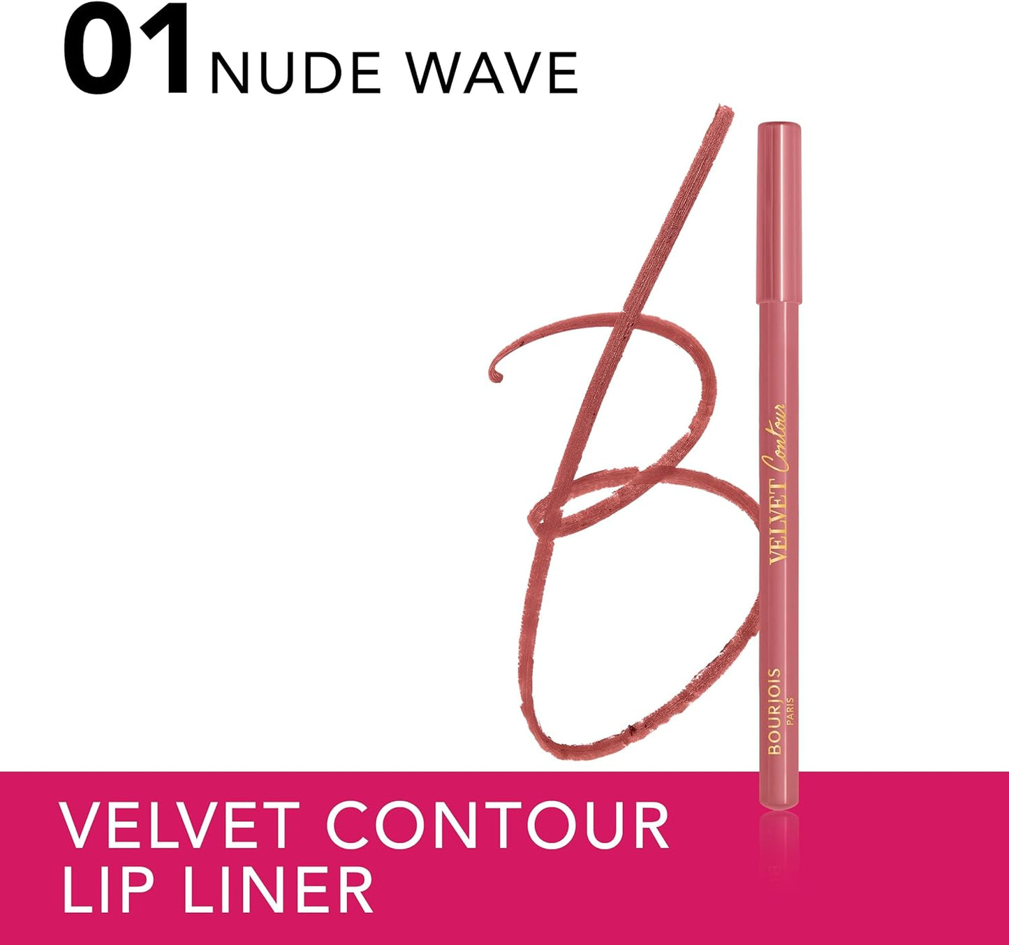 Matita Labbra Crayons a Levres Nude Wave, 01 Nude Wave, 1.14 G (Confezione Da 1)