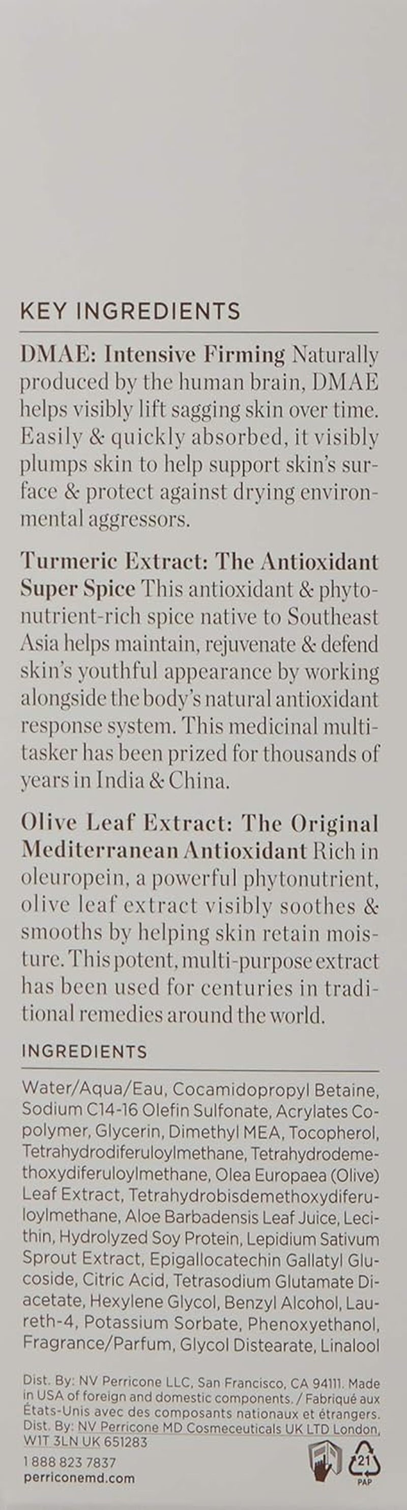 Perricone MD No Makeup Easy Rinse Makeup-Removing Cleanser - 177 Ml