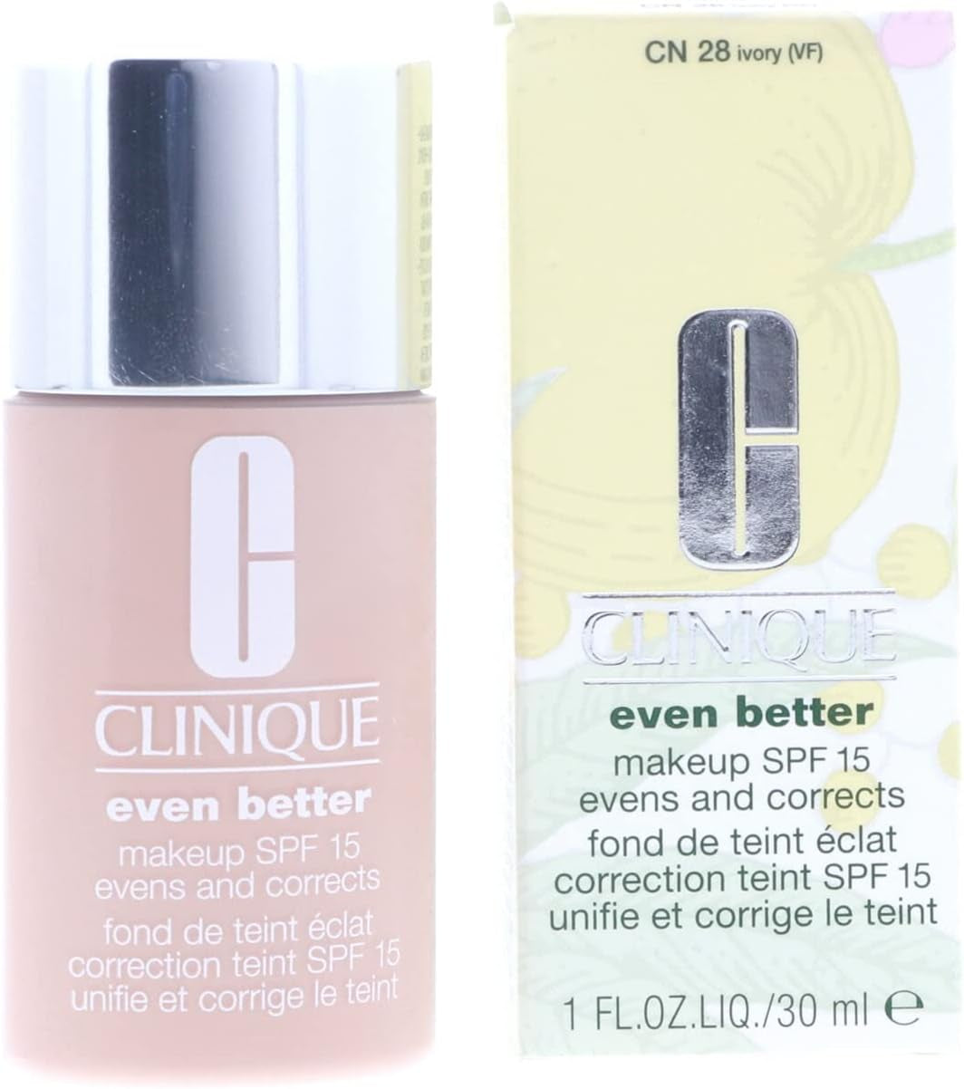 Even Better Makeup Broad Spectrum SPF 15, Fondotinta Liquido, CN 28 Ivory, 30 Ml